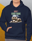 Don't Even Think About It..., Volume 1, Unisex Hoodie-. A dog-themed Design from Dog Gang