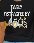 Easily Distracted By Dogs Series, Volume 1, Unisex T-Shirt-, Design by Dog Gang
