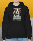 Go Fetch It Yourself Series, Volume 3, Unisex Hoodie-humorvolles Hundeshirt, lustiger Spruch mit Hund, Design by Dog Gang