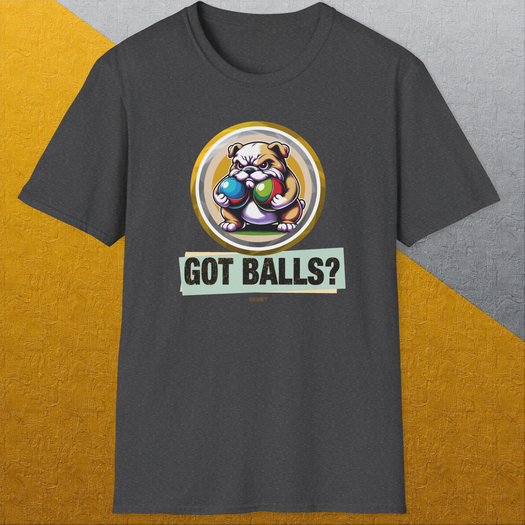 Got Balls? Volume 2, Unisex T-Shirt-. A dog-themed Design from Dog Gang