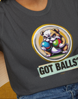 Got Balls? Volume 2, Unisex T-Shirt-, a fun and stylish design for dog lovers from Dog Gang