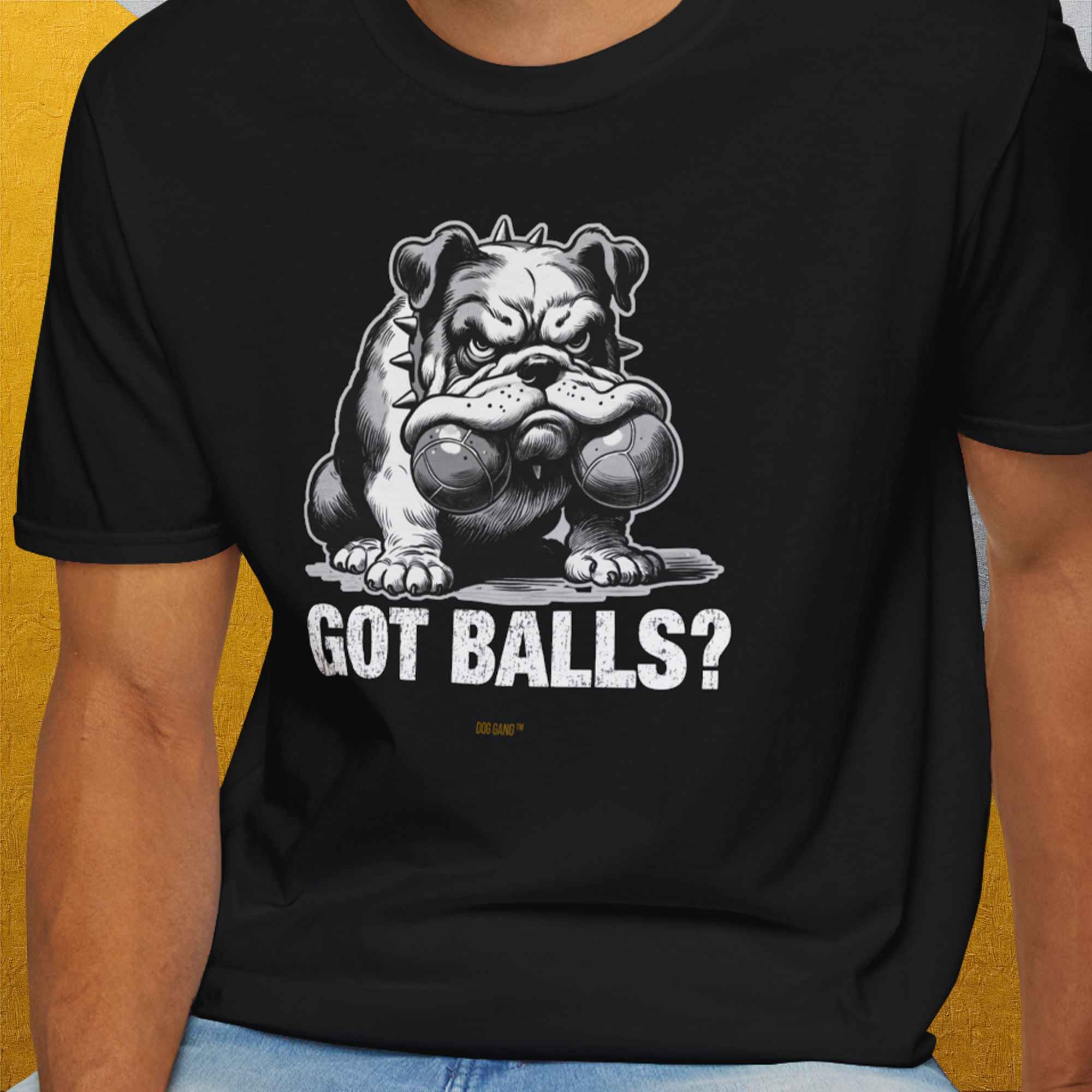 Got Balls? Volume 3, Unisex T-Shirt-. For dog lovers and dog owners. Design by Dog Gang