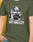 Got Balls? Volume 3, Unisex T-Shirt-, Design by Dog Gang