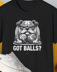 Got Balls? Volume 4, Unisex T-Shirt-Black, a cool and stylish design with a funny saying from Dog Gang