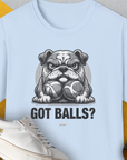 Got Balls? Volume 4, Unisex T-Shirt-Light Blue, Design by Dog Gang