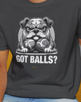 Got Balls? Volume 4, Unisex T-Shirt-. For dog lovers and dog owners. Design by Dog Gang
