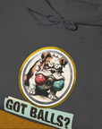 Got Balls? Volume 1, Unisex Hoodie-. A dog-themed Design from Dog Gang