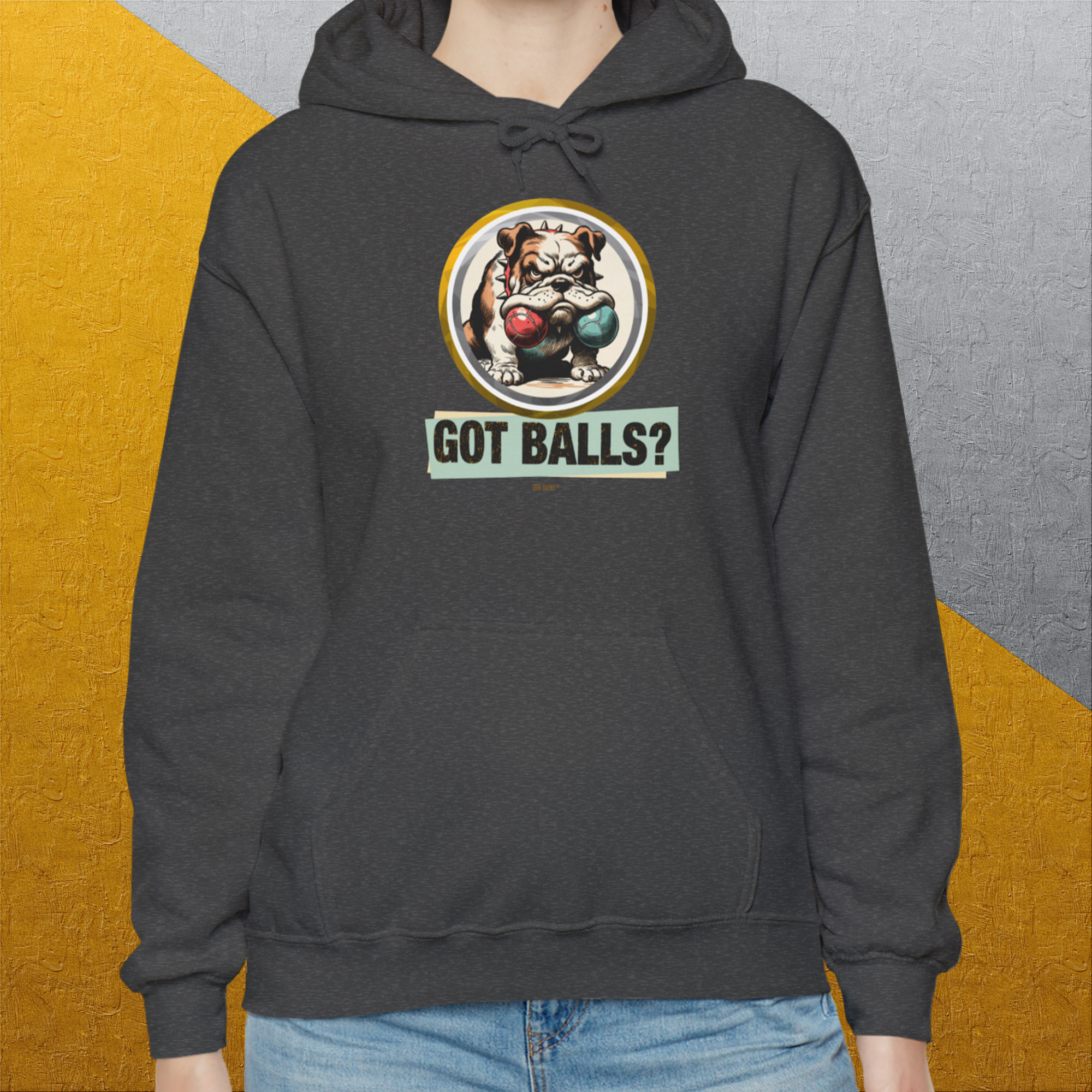 Got Balls? Volume 1, Unisex Hoodie-, a fun and stylish design for dog lovers from Dog Gang