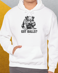 Got Balls? Volume 3, Unisex Hoodie-. For dog lovers and dog owners. Design by Dog Gang