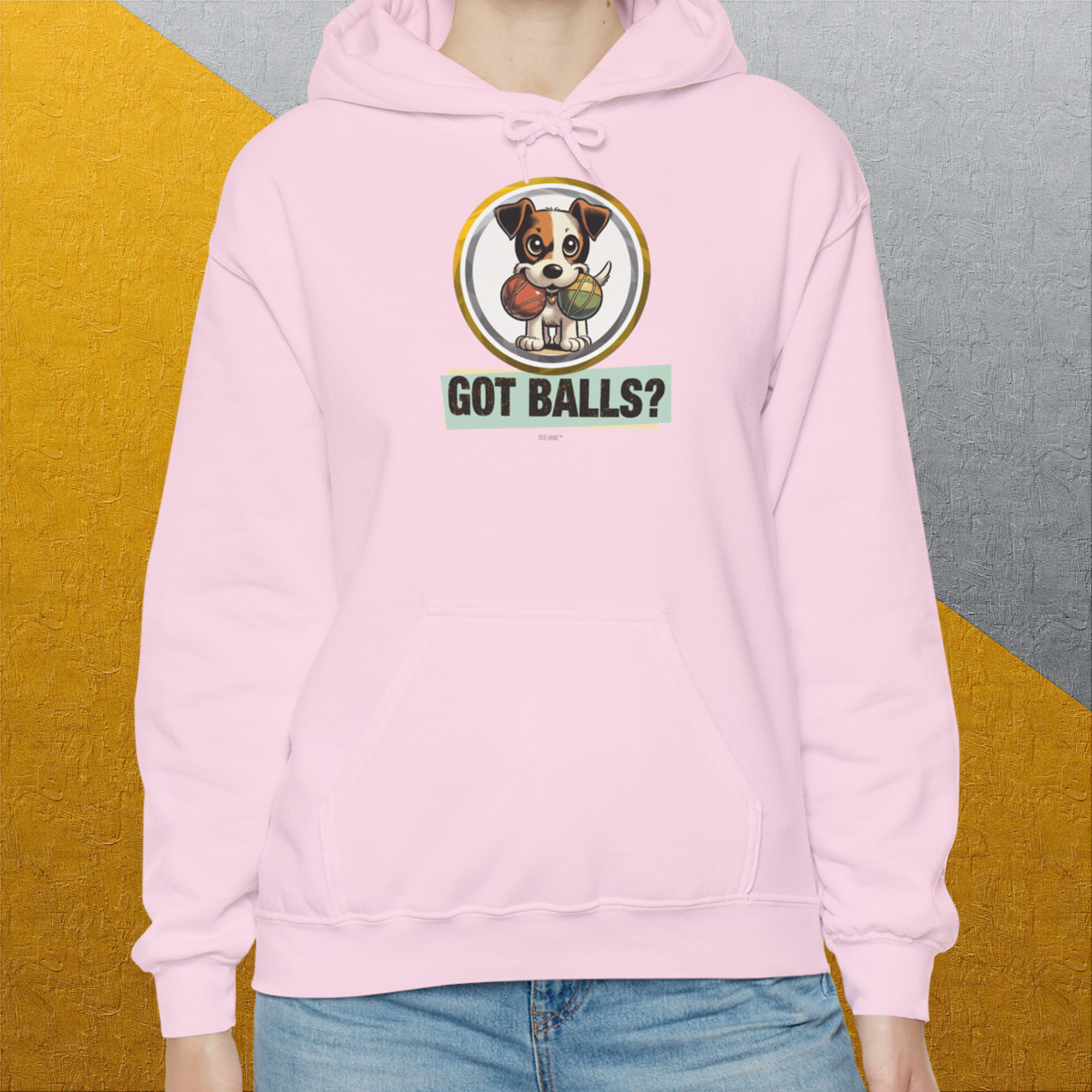 Got Balls? Volume 5, Unisex Hoodie-, a fun and stylish design for dog lovers from Dog Gang