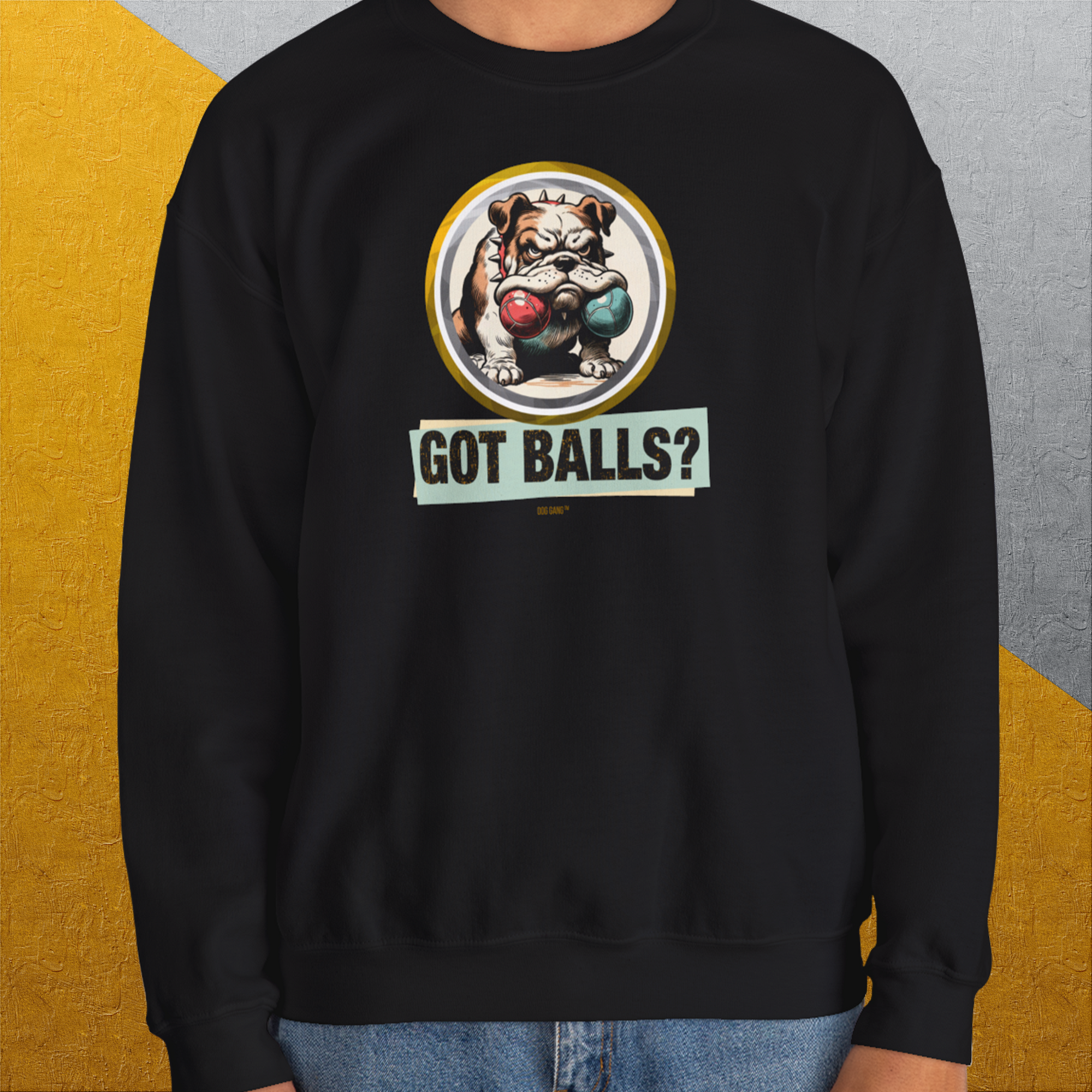 Got Balls? Volume 1, Unisex Sweatshirt-, Design by Dog Gang