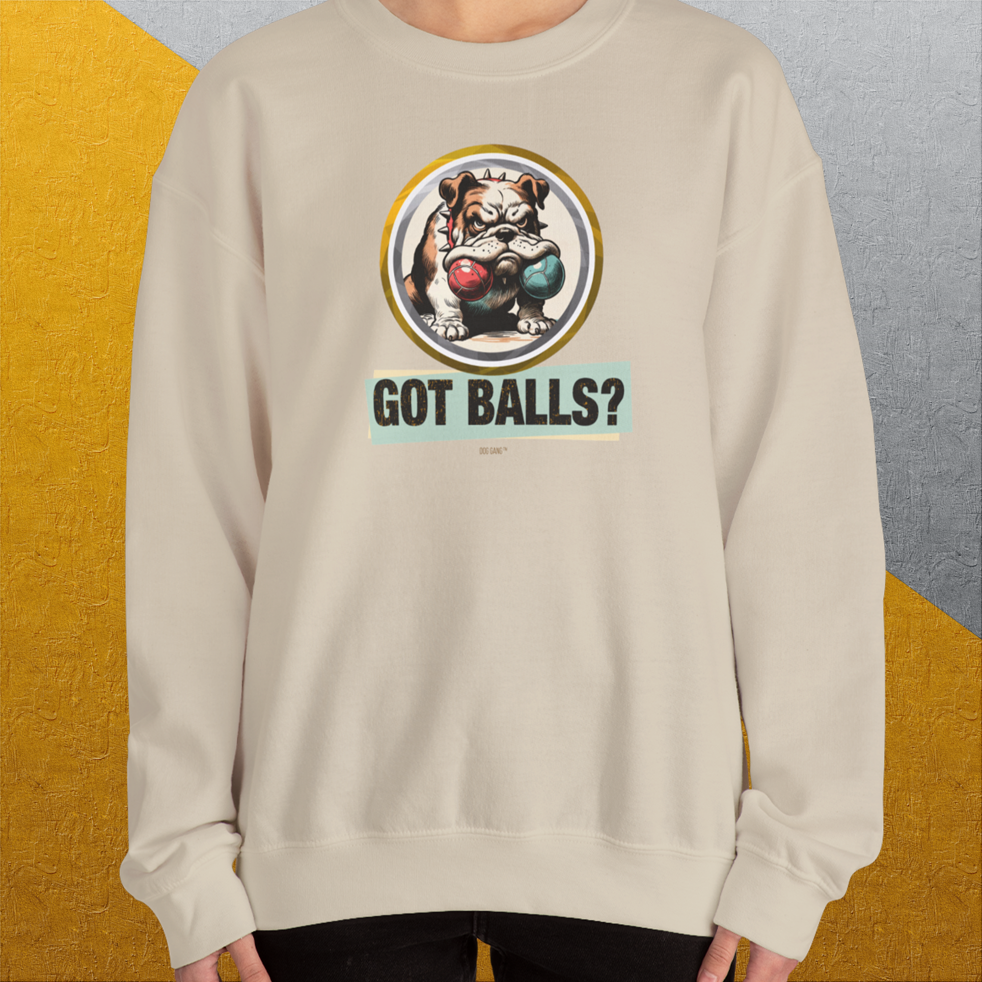 Got Balls? Volume 1, Unisex Sweatshirt-, Design by Dog Gang