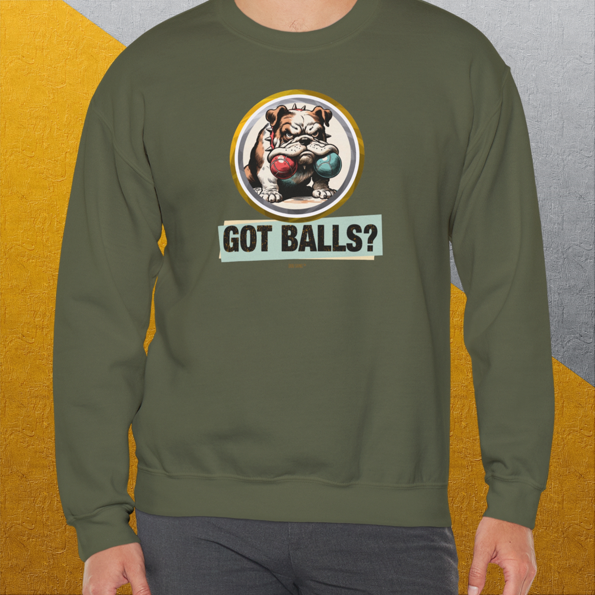 Got Balls? Volume 1, Unisex Sweatshirt-. For dog lovers. Design by Dog Gang