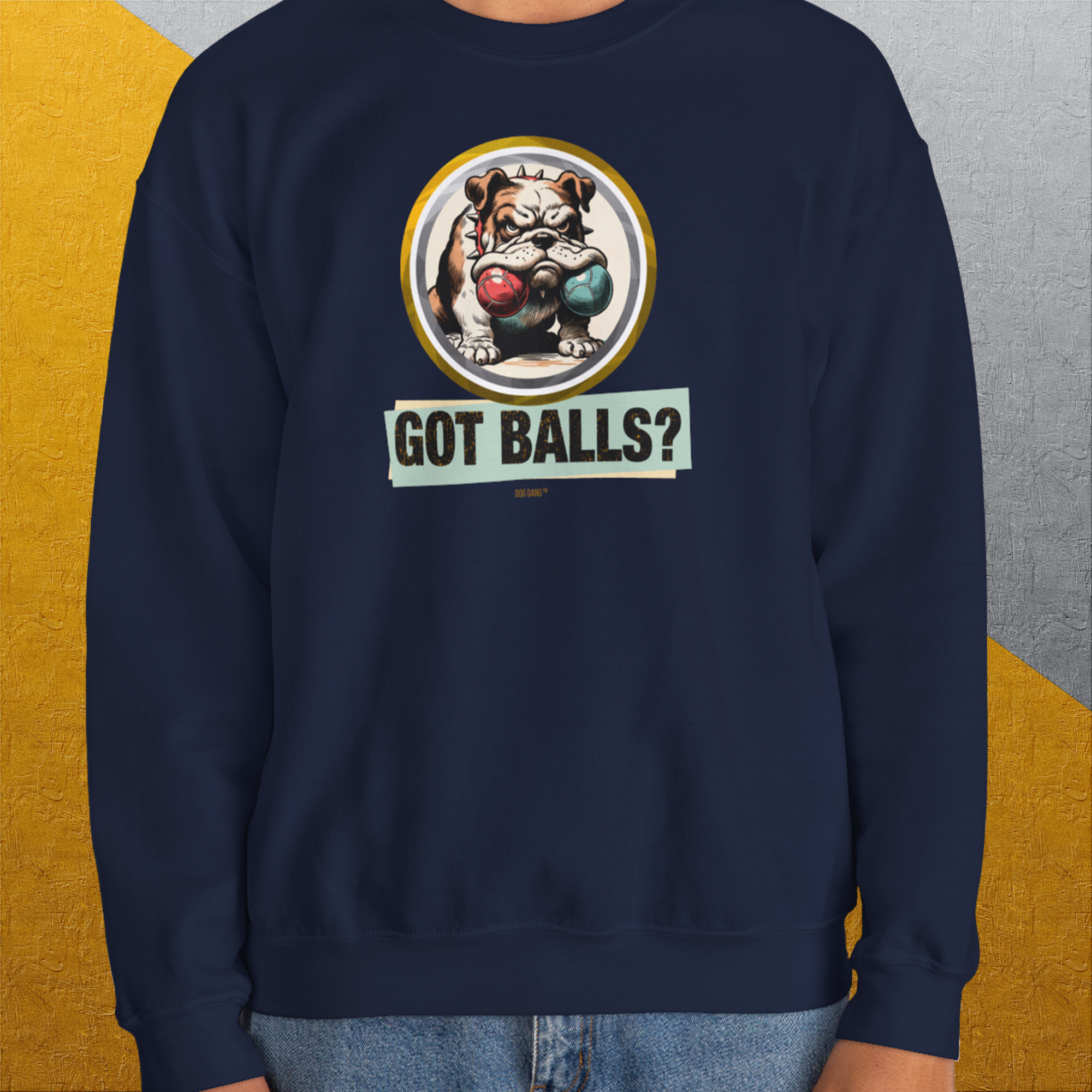 Got Balls? Volume 1, Unisex Sweatshirt-, Design by Dog Gang