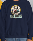 Got Balls? Volume 1, Unisex Sweatshirt-, Design by Dog Gang