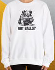 Got Balls? Volume 3, Unisex Sweatshirt-. A perfect gift for dog lovers and dog owners. Design by Dog Gang