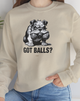 Got Balls? Volume 3, Unisex Sweatshirt-, Design by Dog Gang