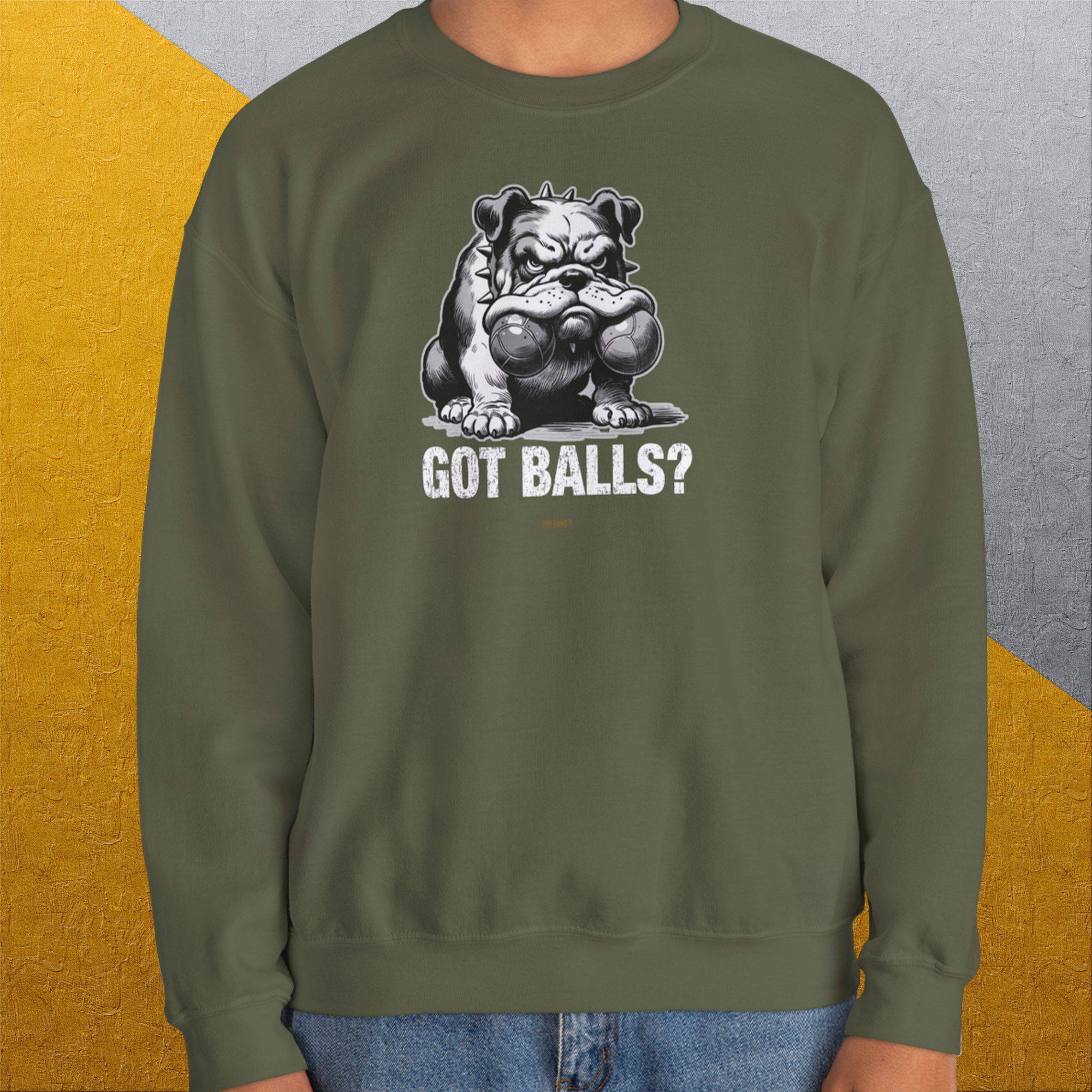 Got Balls? Volume 3, Unisex Sweatshirt-, Design by Dog Gang