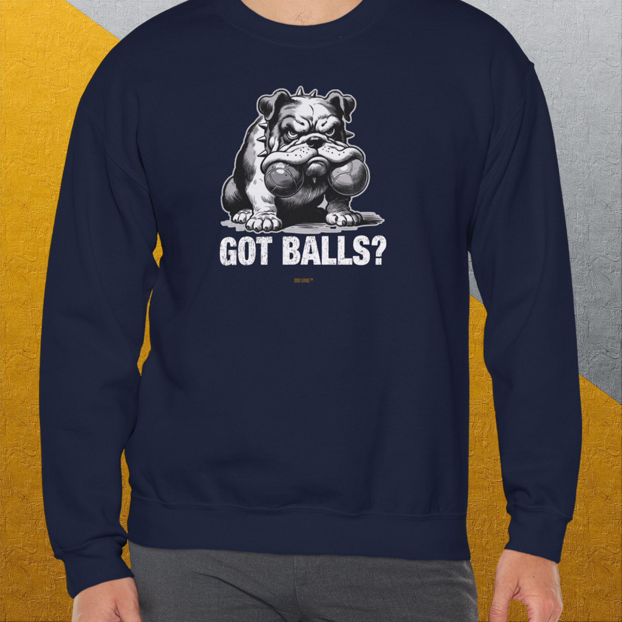 Got Balls? Volume 3, Unisex Sweatshirt-. For dog lovers. Design by Dog Gang