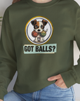 Got Balls? Volume 5, Unisex Sweatshirt-, Design by Dog Gang