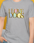 I Love Dogs - Series I, Volume 10, Unisex T-Shirt-, Design by Dog Gang