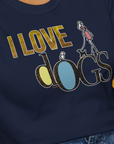 I Love Dogs - Series I, Volume 2, Unisex T-Shirt-. A dog-themed Design from Dog Gang