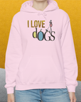 I Love Dogs - Series I, Volume 2, Unisex Hoodie-, a cool and stylish design with a funny saying from Dog Gang