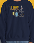 I Love Dogs - Series I, Volume 2, Unisex Sweatshirt-. A perfect gift for dog lovers and dog owners. Design by Dog Gang