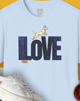 I Love Dogs - Series I, Volume 7, Unisex T-Shirt-Light Blue, Design by Dog Gang