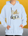 I Love Dogs - Series I, Volume 1, Unisex Hoodie-, Design by Dog Gang