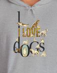 I Love Dogs - Series I, Volume 1, Unisex Hoodie-, Design by Dog Gang