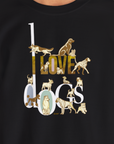 I Love Dogs - Series I, Volume 1, Unisex Sweatshirt-, a cool design with a funny saying from Dog Gang