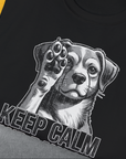 Keep Calm And Paw On, Volume 1, Unisex T-Shirt-. A dog-themed Design from Dog Gang