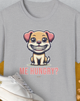 Me Hungry? Volume 1, Unisex T-Shirt-Sport Grey, Design by Dog Gang