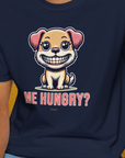 Me Hungry? Volume 1, Unisex T-Shirt-. For dog lovers and dog owners. Design by Dog Gang