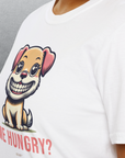 Me Hungry? Volume 1, Unisex T-Shirt-. A perfect gift for dog lovers and dog owners. Design by Dog Gang