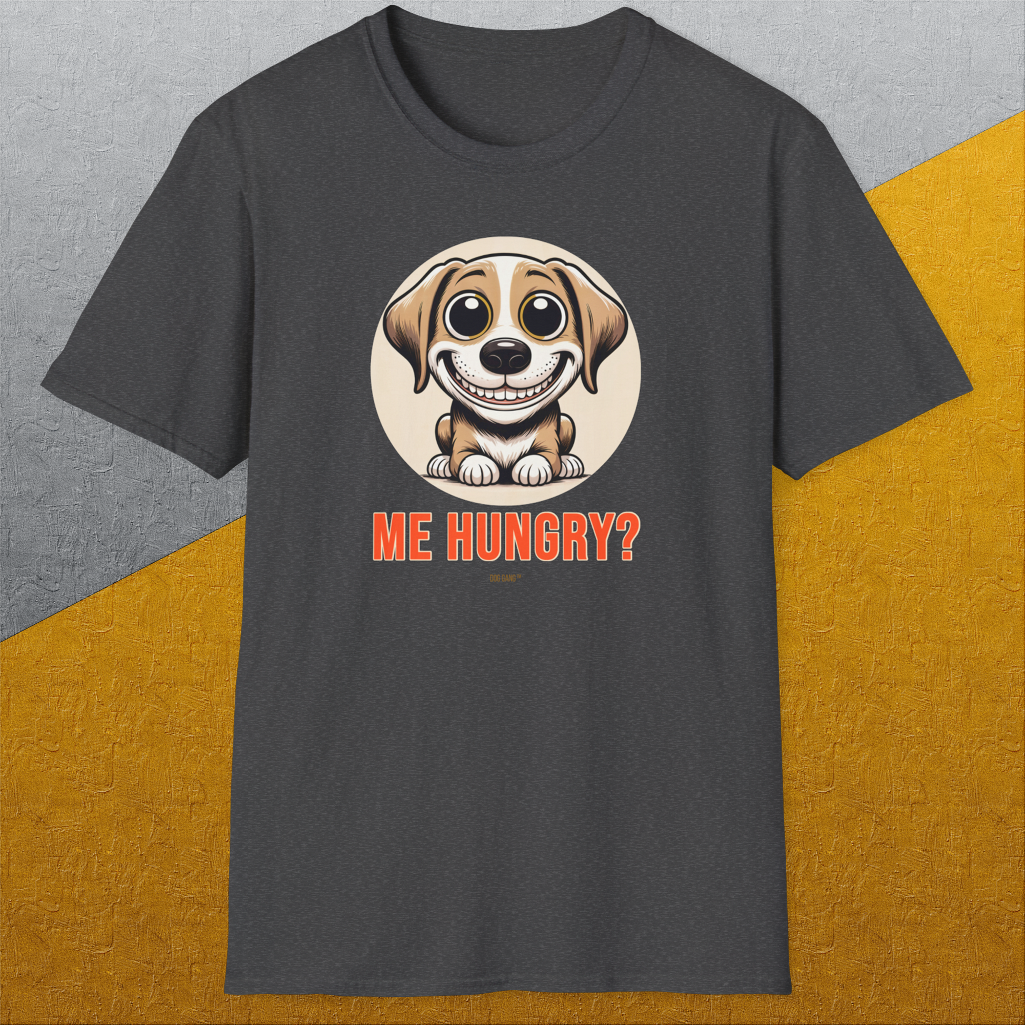 Me Hungry? Volume 2, Unisex T-Shirt-. A dog-themed Design from Dog Gang