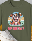 Me Hungry? Volume 3, Unisex T-Shirt-Military Green, Design by Dog Gang