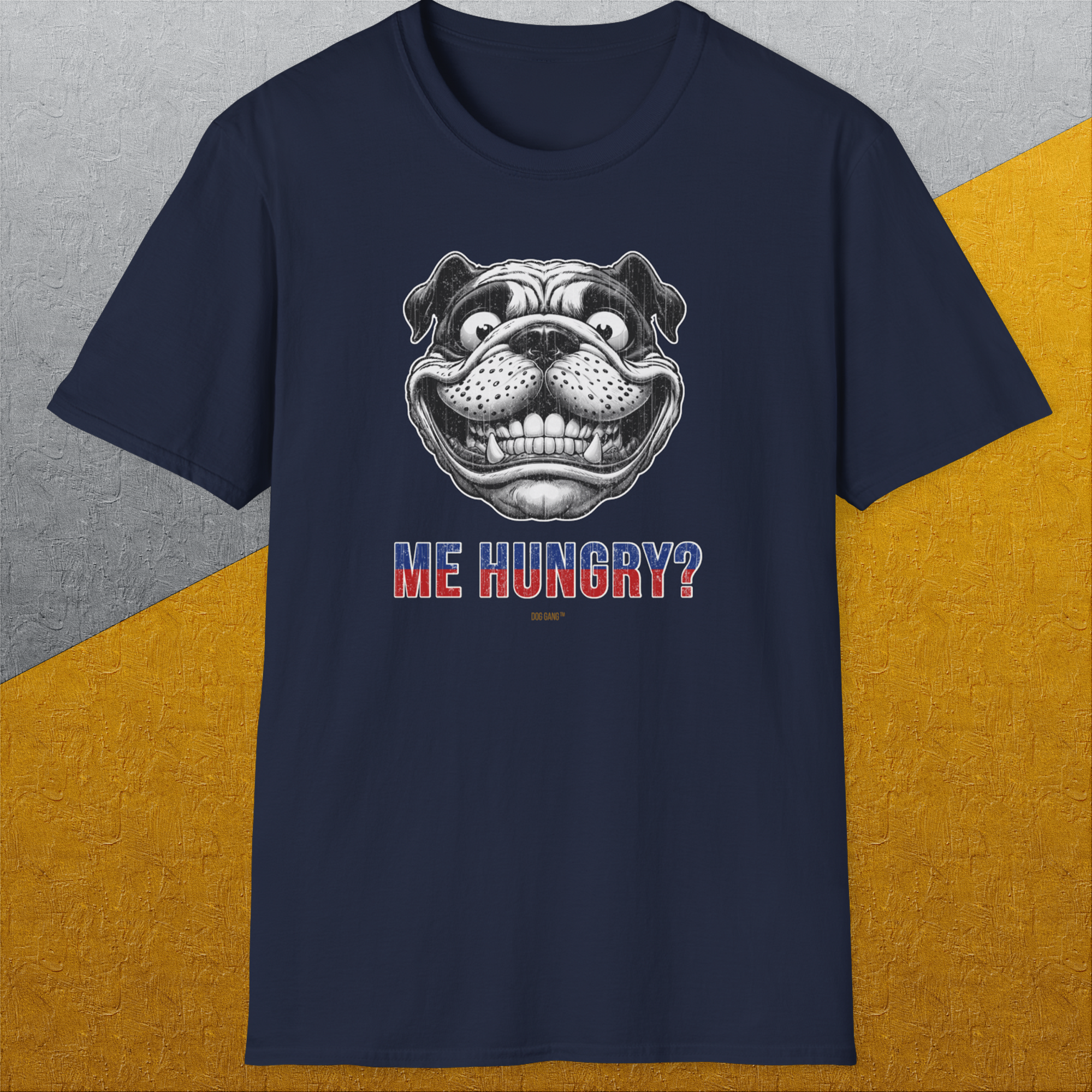 Me Hungry? Volume 5, Unisex T-Shirt-, a cool and stylish design with a funny saying from Dog Gang