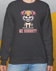 Me Hungry? Volume 1, Unisex Sweatshirt-, a fun and stylish sweatshirt design for dog lovers from Dog Gang