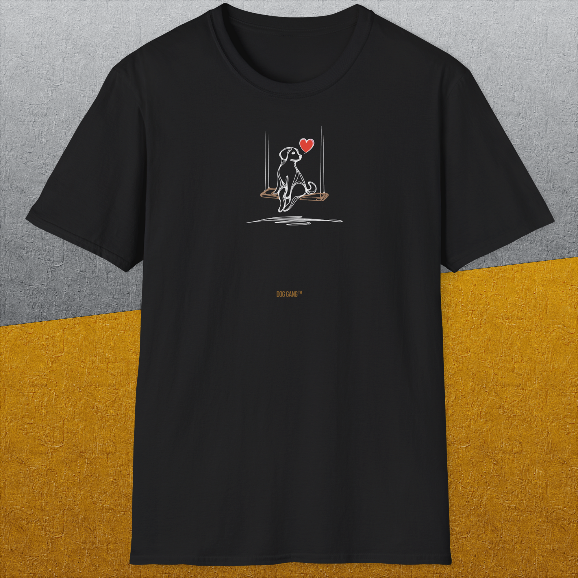 The Dog Gang Minimalistic Series I, Volume 1, Unisex T-Shirt-, a cool and stylish design with a funny saying from Dog Gang