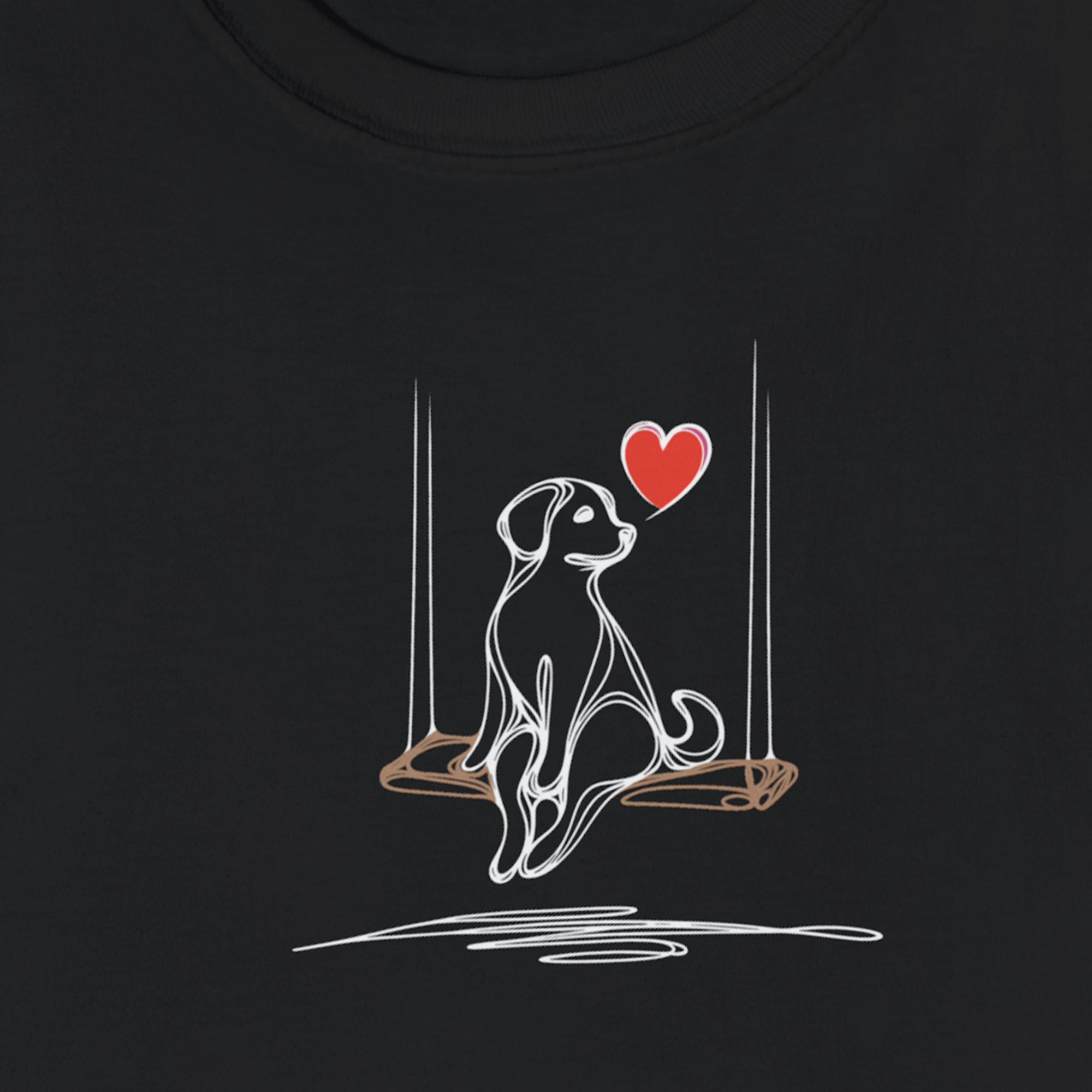 The Dog Gang Minimalistic Series I, Volume 1, Unisex T-Shirt-. A dog-themed Design from Dog Gang