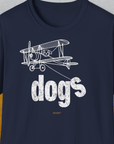 The Dog Gang Minimalistic Series II, Volume 4, Unisex T-Shirt-Navy-Design made by Dog Gang