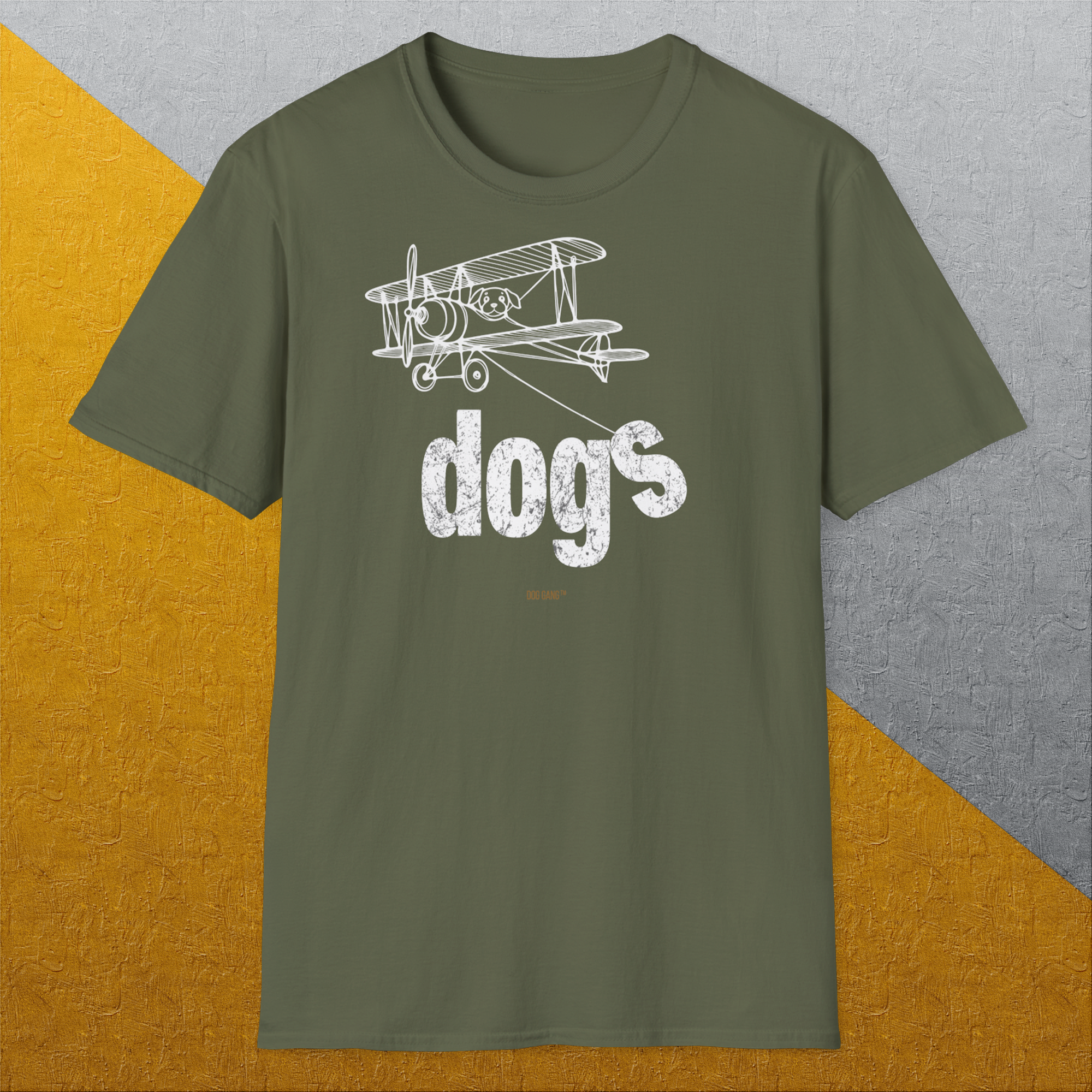 The Dog Gang Minimalistic Series II, Volume 4, Unisex T-Shirt-. A dog-themed Design from Dog Gang