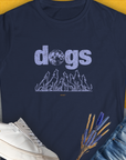 The Dog Gang Minimalistic Series II, Volume 3, Women's T-Shirt-Navy, a cool and stylish design with a funny saying from Dog Gang