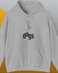 The Dog Gang Minimalistic Series II, Volume 1, Unisex Hoodie-Sport Grey-humorvolles Hundeshirt, lustiger Spruch mit Hund, Design by Dog Gang