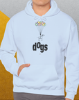 The Dog Gang Minimalistic Series II, Volume 1, Unisex Hoodie-a minimalistic Shirtdesign for dog lovers by Dog Gang