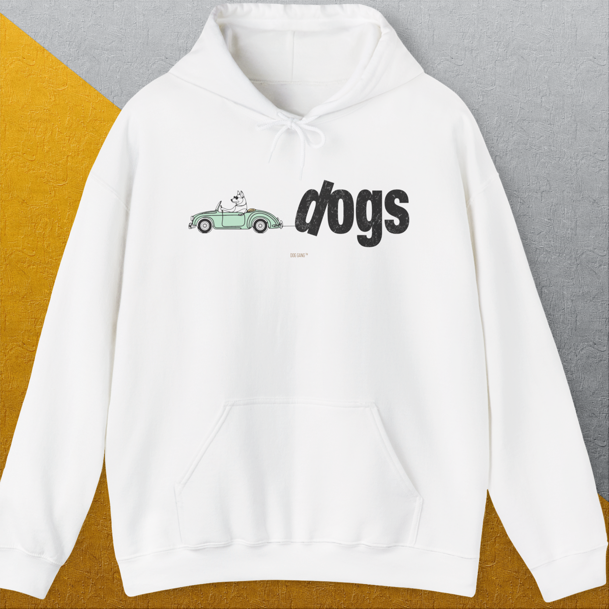 The Dog Gang Minimalistic Series II, Volume 2, Unisex Hoodie-a minimalistic Shirtdesign for dog lovers by Dog Gang
