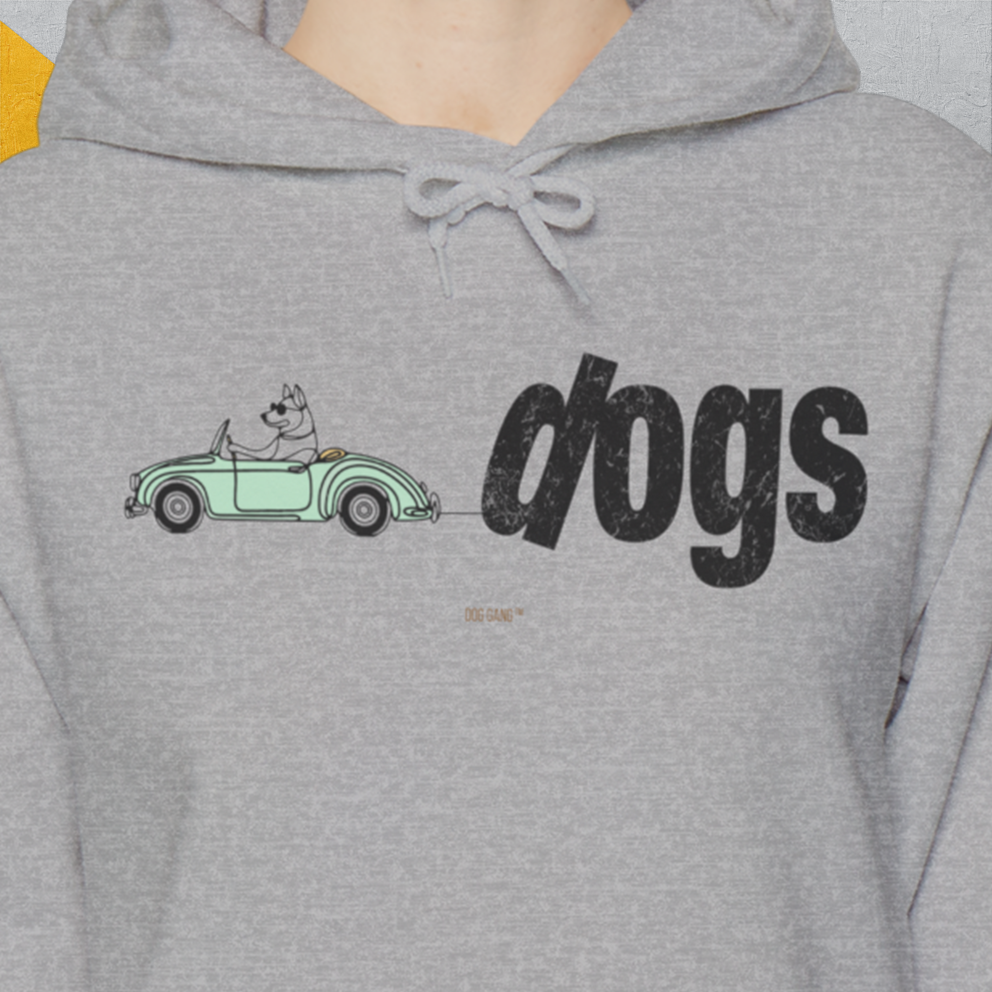 The Dog Gang Minimalistic Series II, Volume 2, Unisex Hoodie-a minimalistic Shirtdesign for dog lovers by Dog Gang