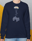 The Dog Gang Minimalistic Series II, Volume 1, Unisex Sweatshirt-a minimalistic Shirtdesign for dog lovers by Dog Gang
